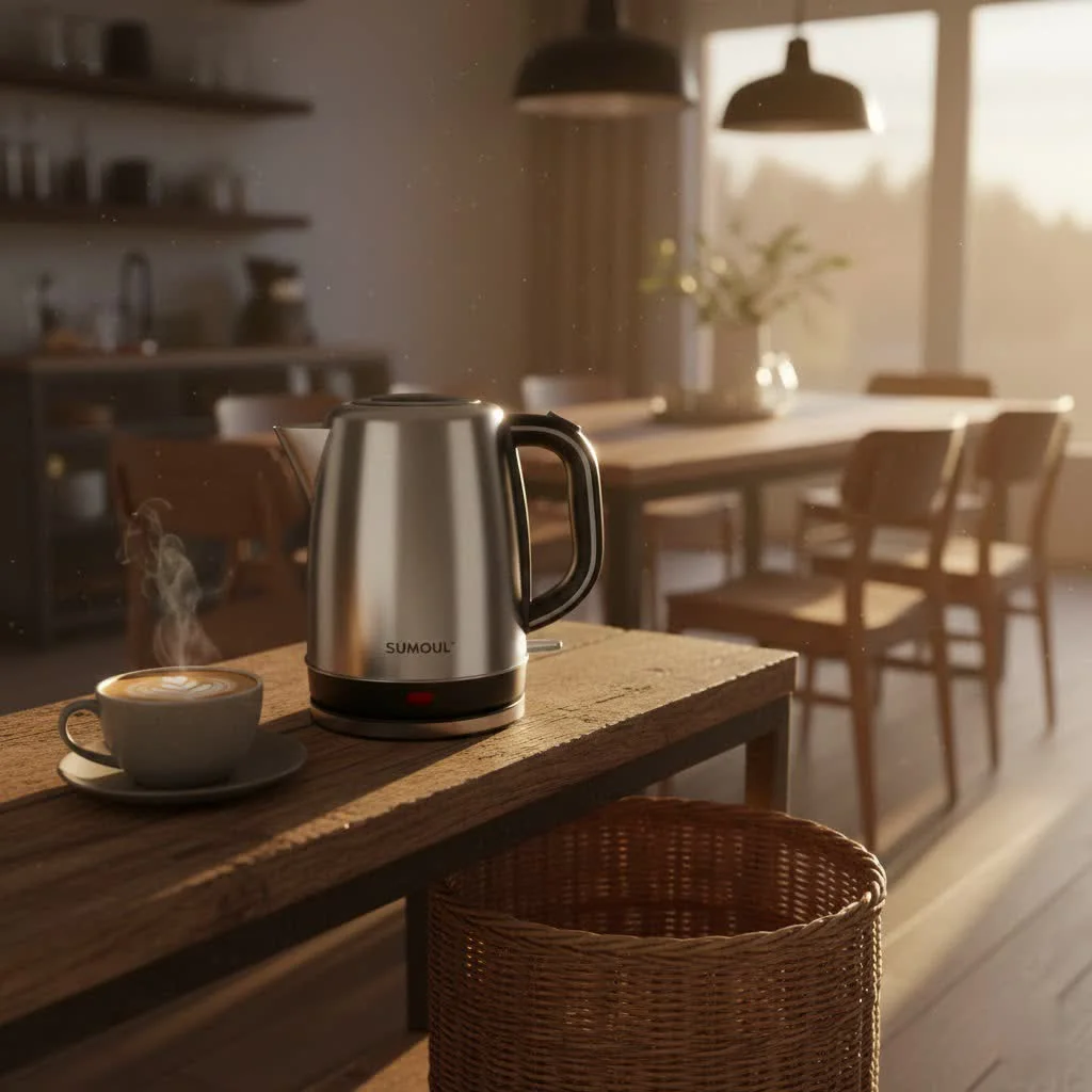 Electric kettle water heater boiling water quickly