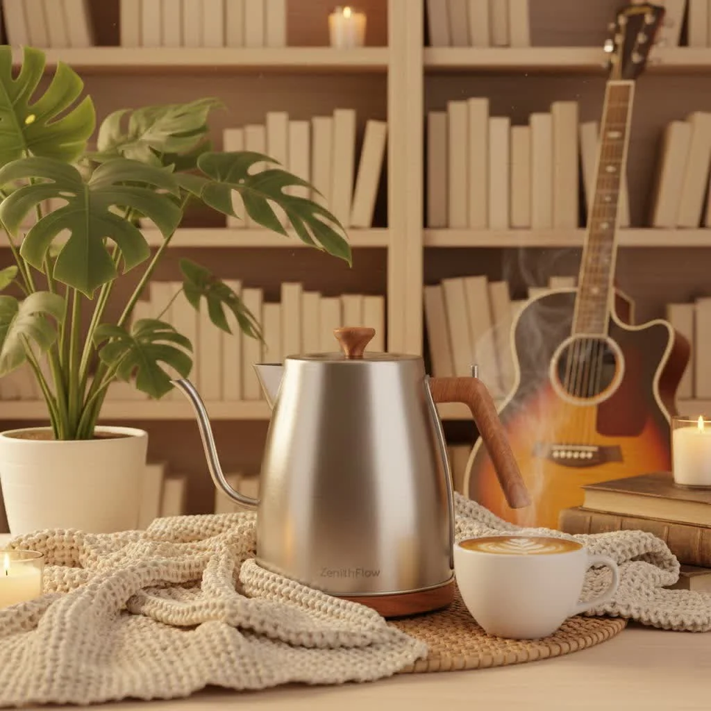 Cosori electric gooseneck kettle for precise pour-over coffee