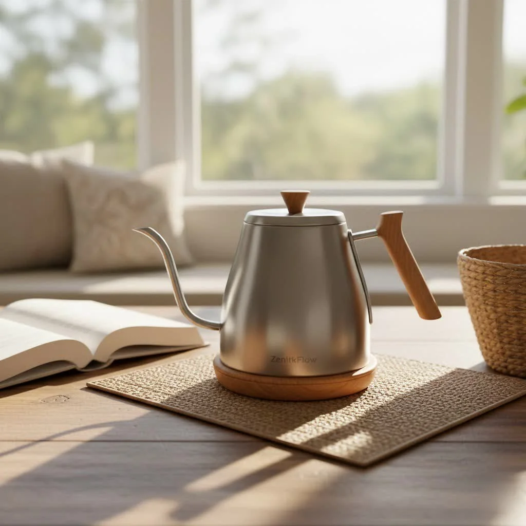 Breville electric tea kettle with temperature controls