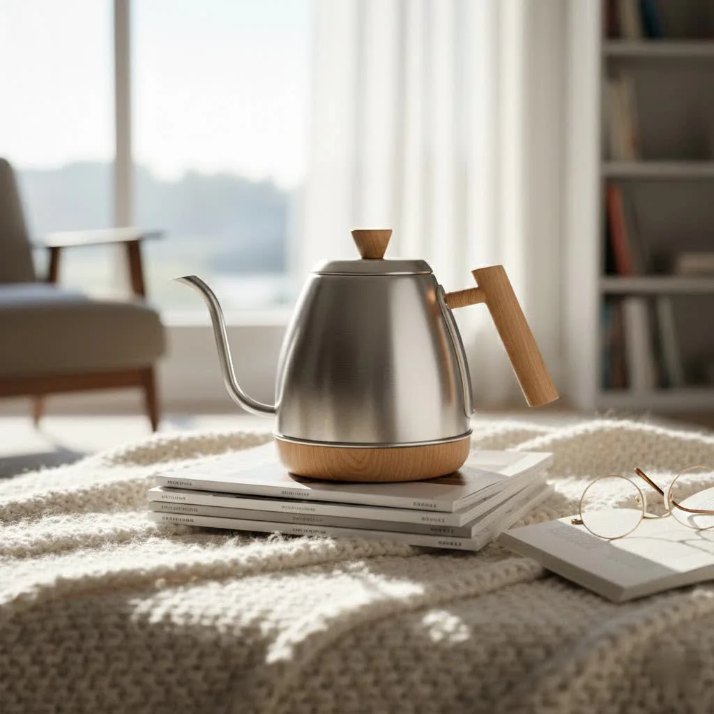 Bodum electric tea kettle with a sleek design