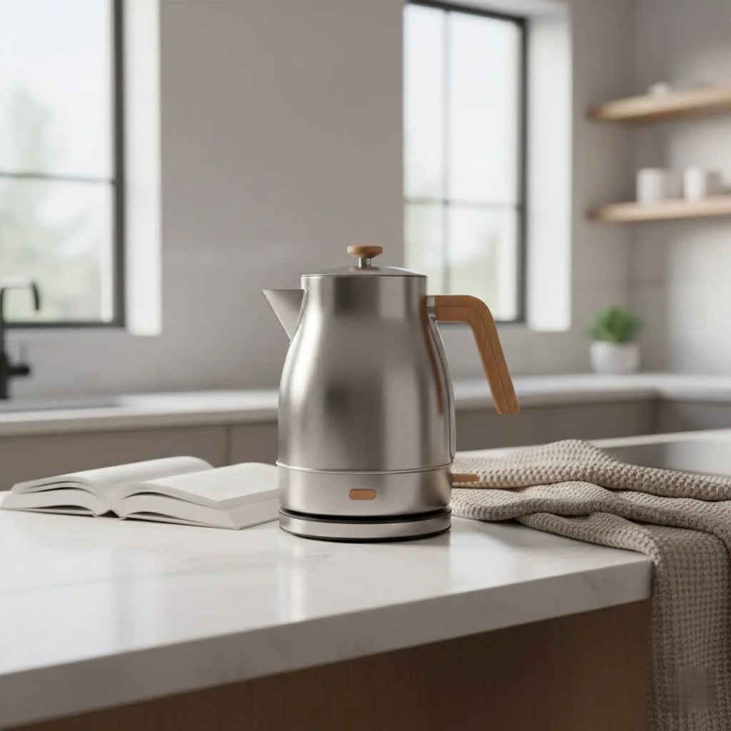 Zwilling Enfinigy Electric Kettle Pro on a kitchen counter